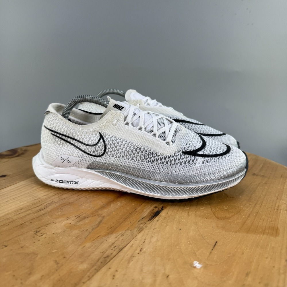 Mens 4.5 / Womens 6 - Nike ZoomX Streakfly Premium Shoes White Metallic Silver